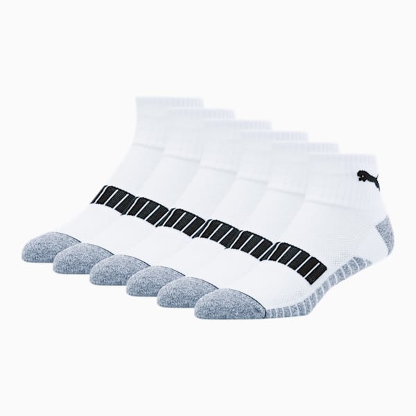 Puma men's athletic quarter socks 3-pack outlet